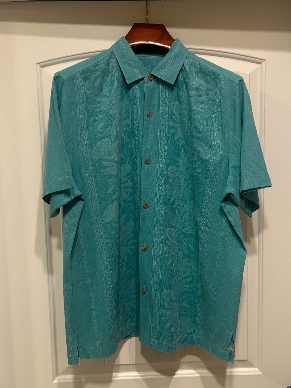 Tommy Bahama Silk Camp Shirt, Size Large, $10, $150